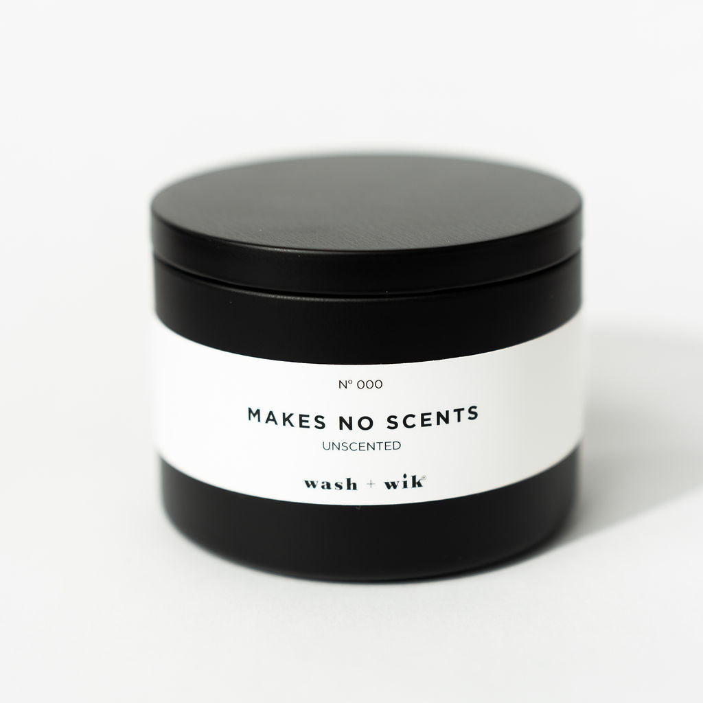 travel tin candle