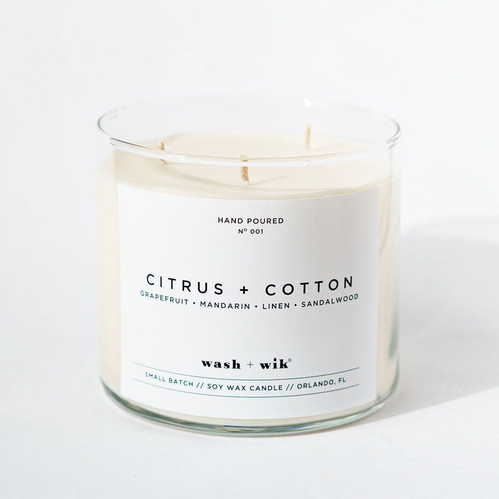 Candle with &