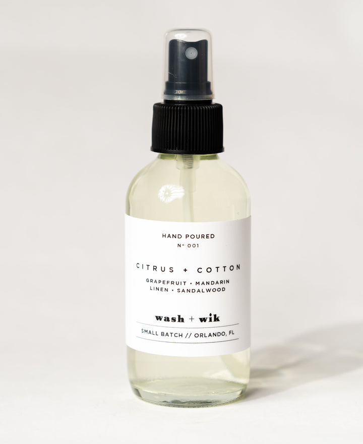 glass pray bottle