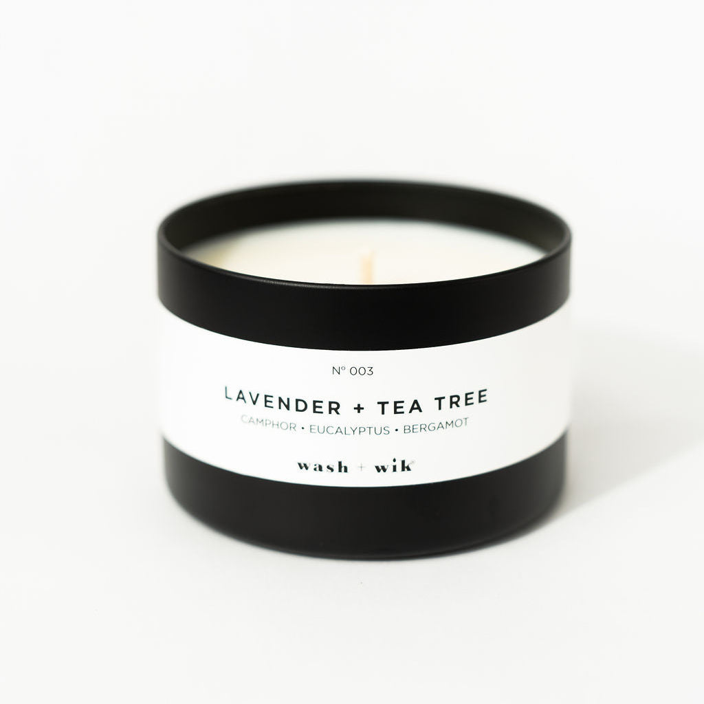 travel tin candle