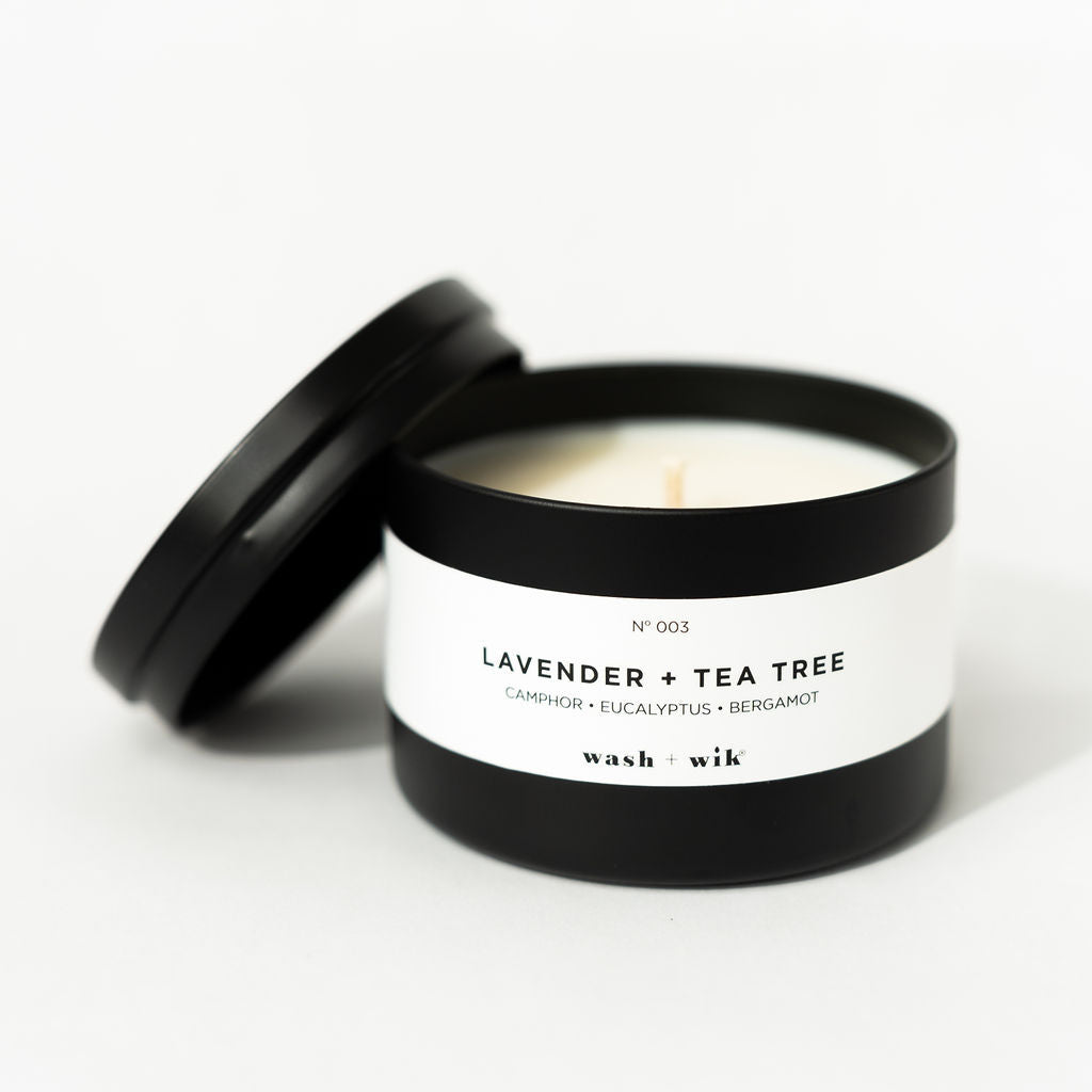 travel tin candle