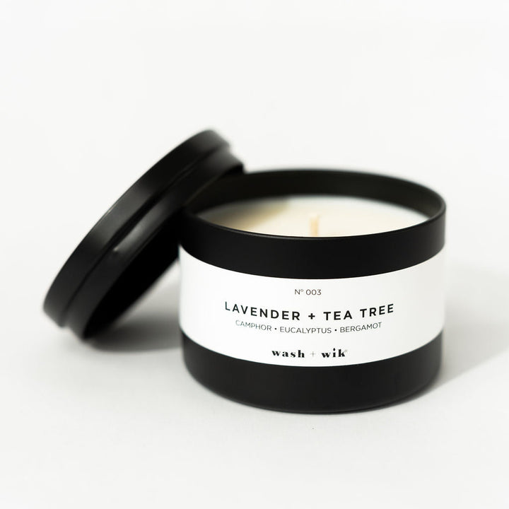 travel tin candle