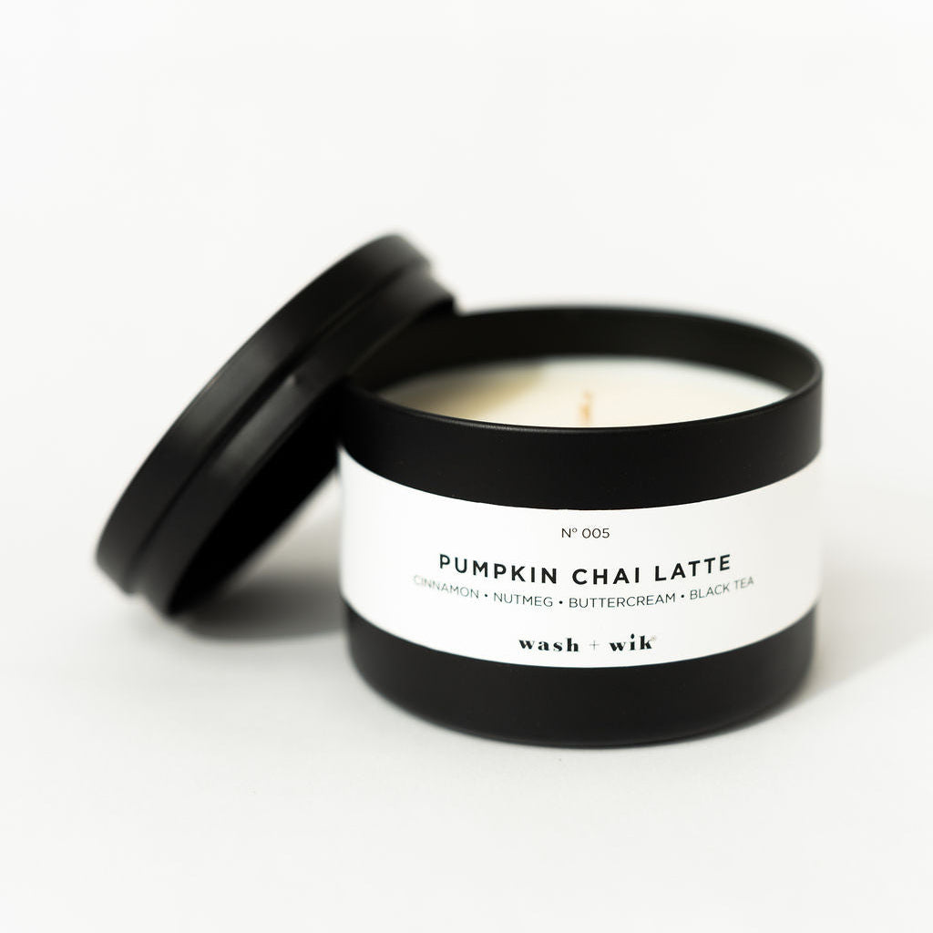travel tin candle