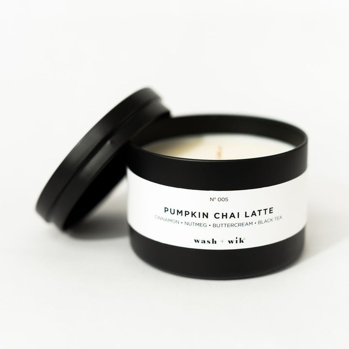 travel tin candle