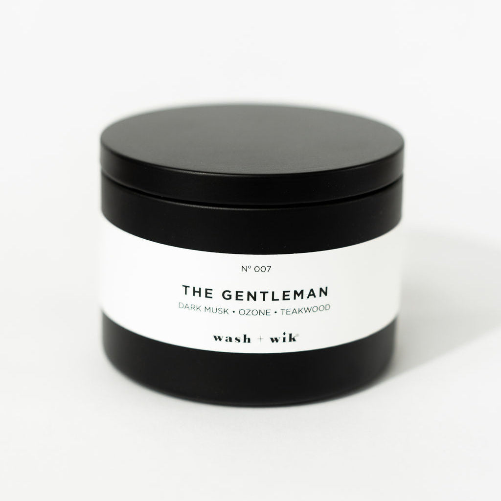 travel tin candle