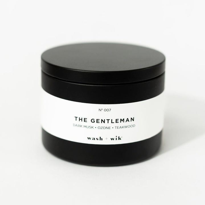 travel tin candle
