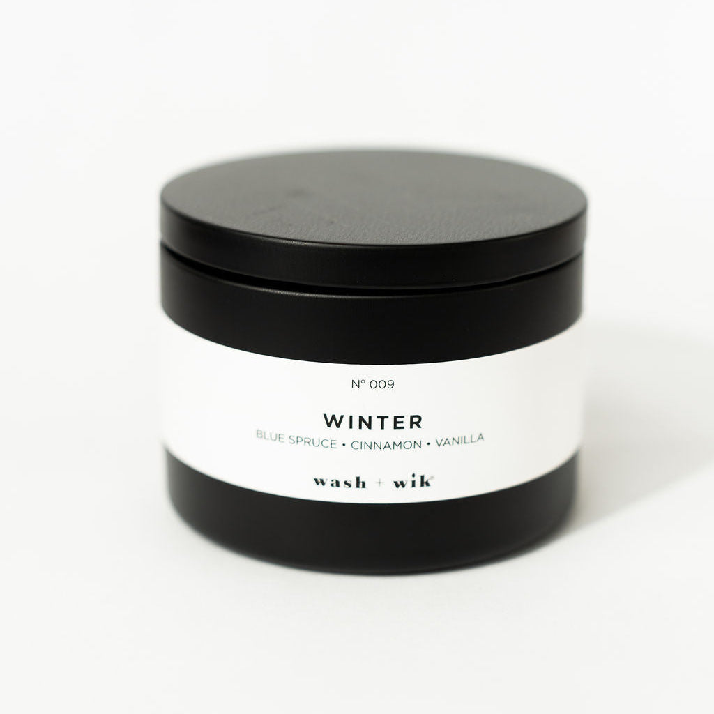 travel tin candle