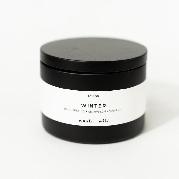 travel tin candle