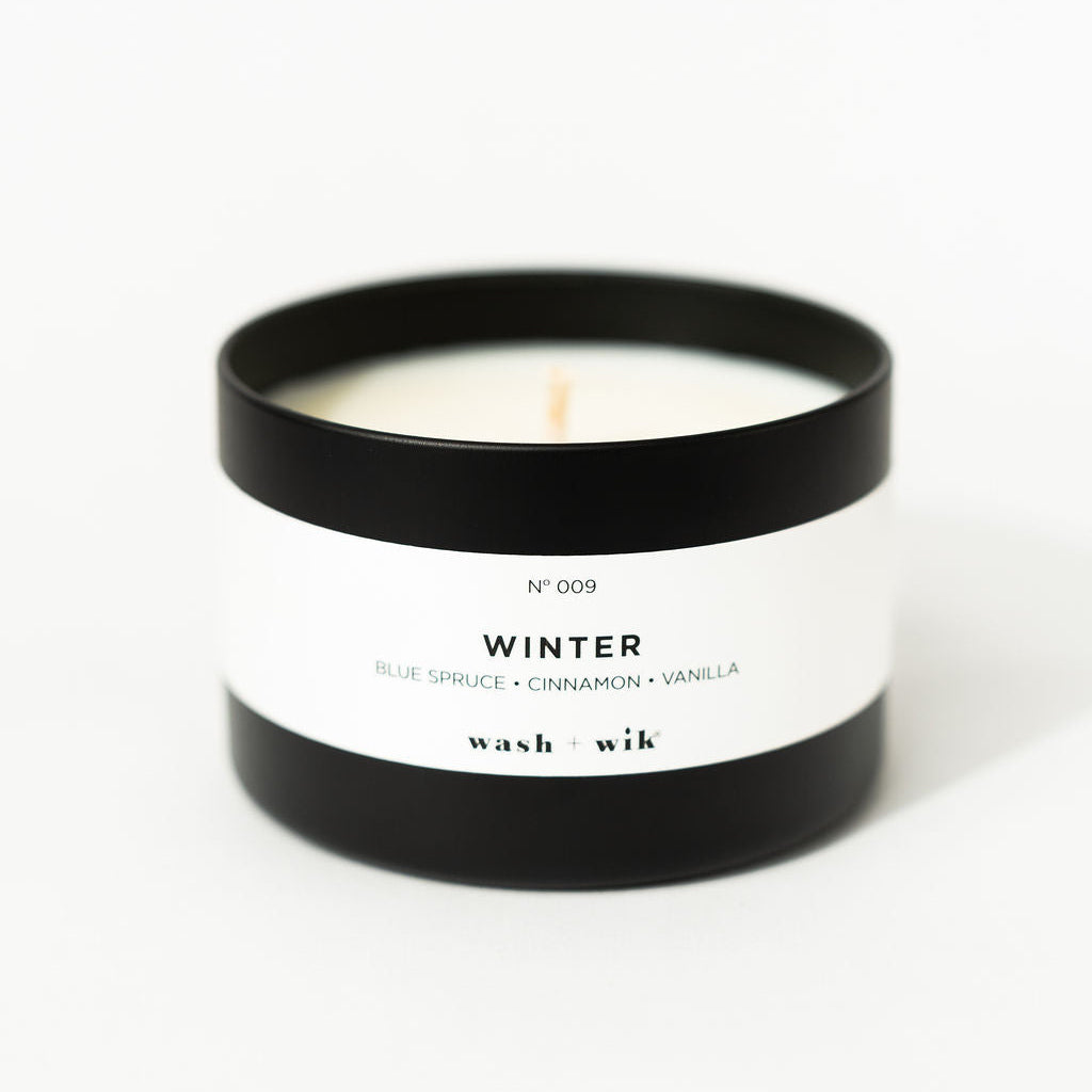travel tin candle