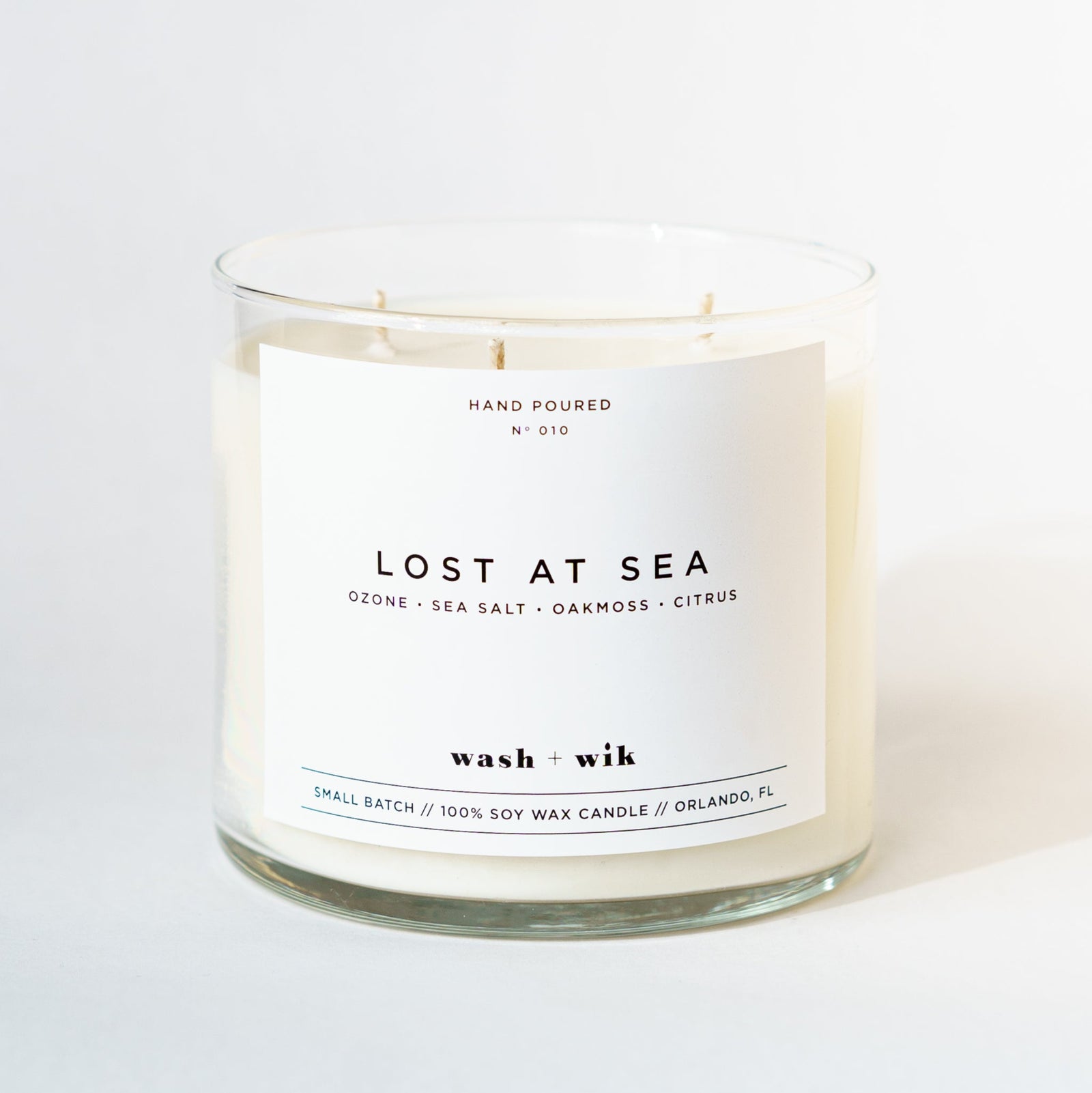 Three wick tumbler candle 