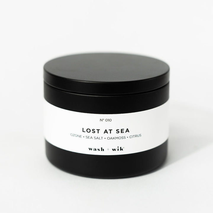 travel tin candle