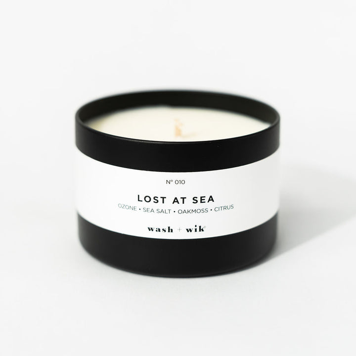 travel tin candle