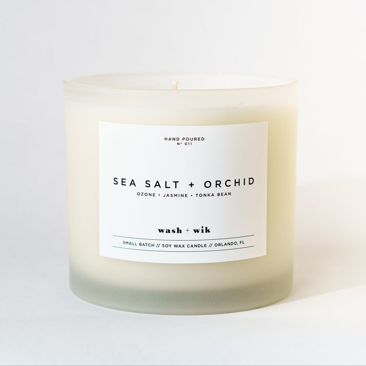 Three wick tumbler candle