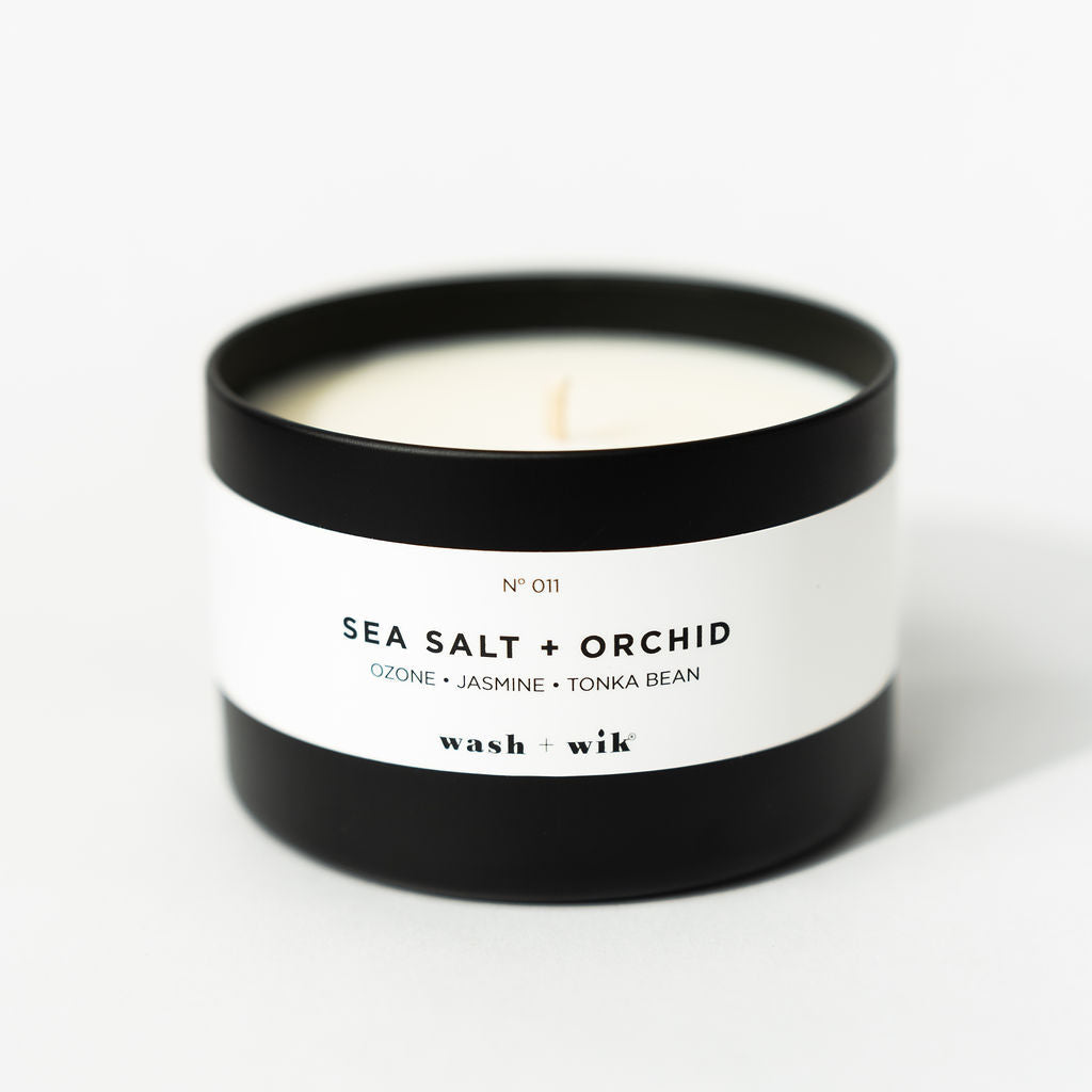 travel tin candle