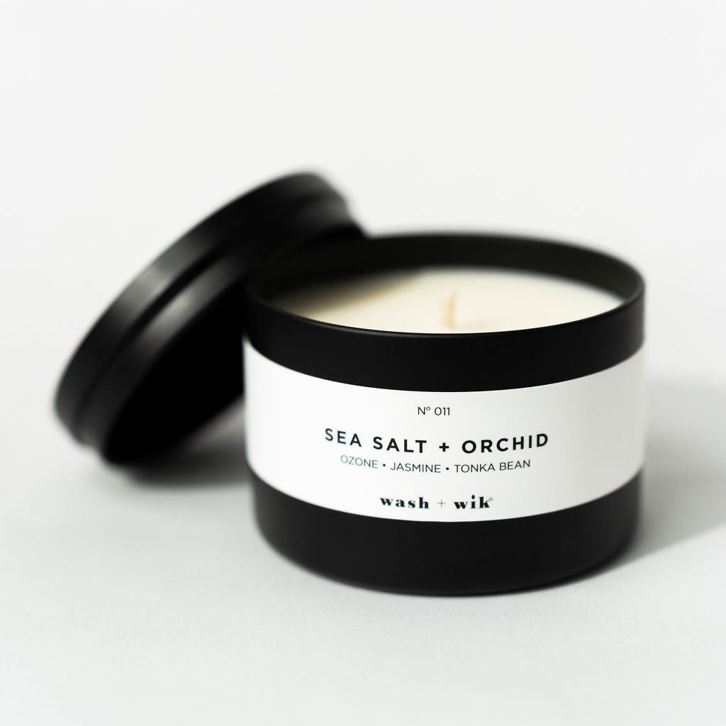 travel tin candle