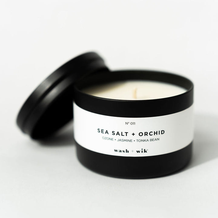 travel tin candle