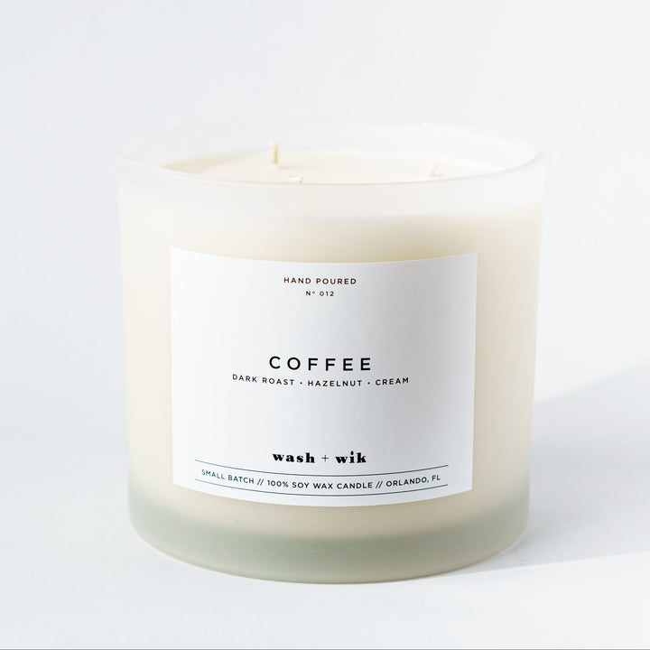 Candle labeled &