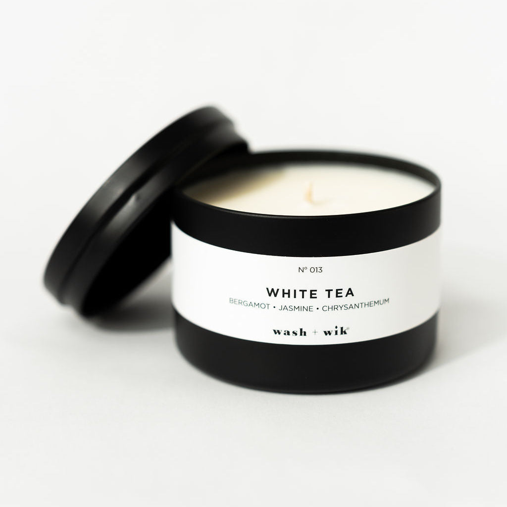 travel tin candle