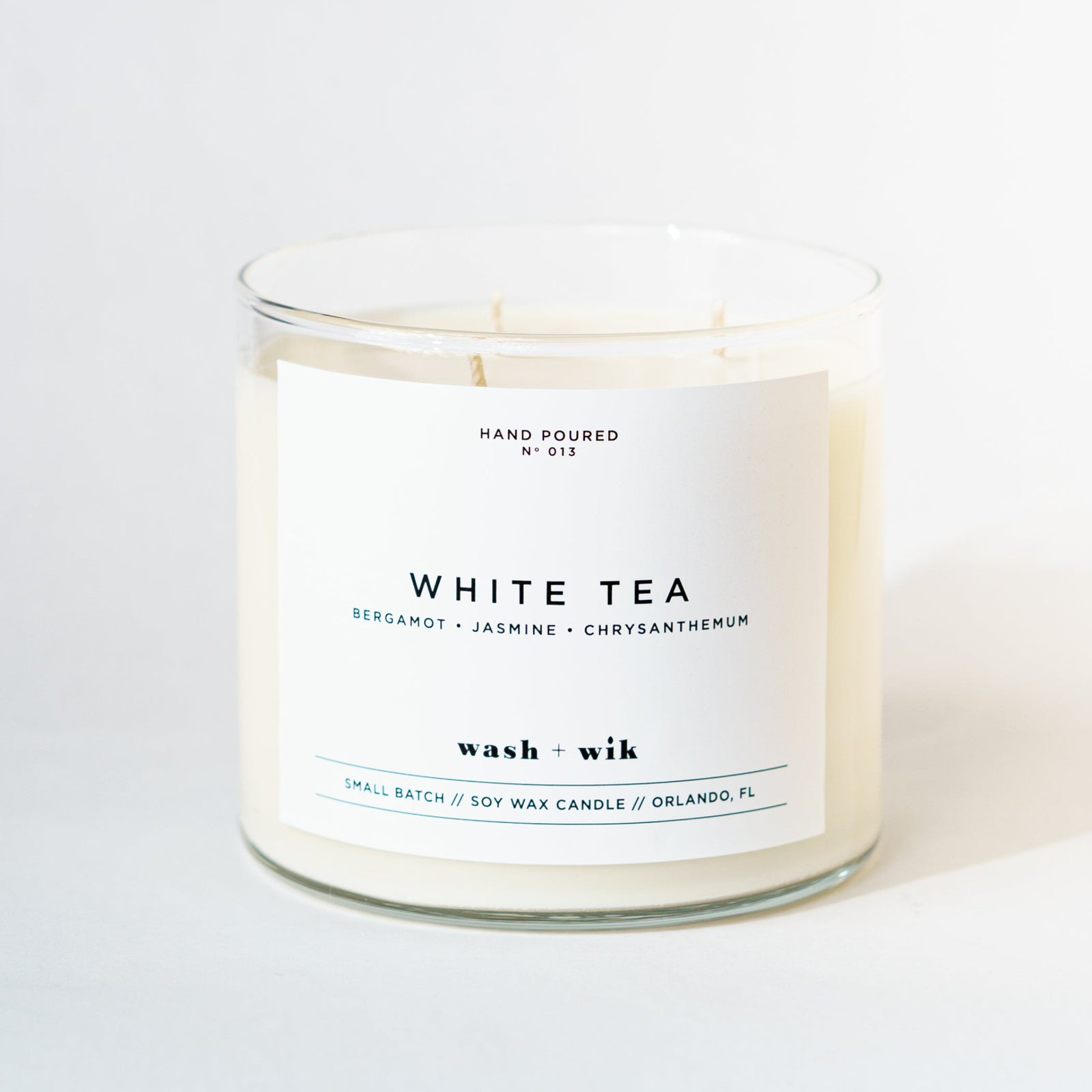 Three wick tumbler candle 