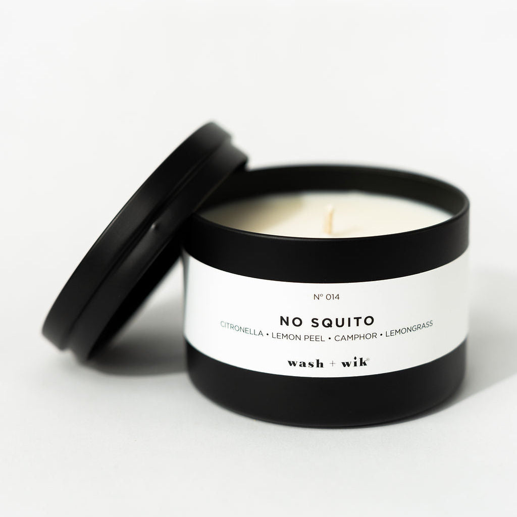 travel tin candle