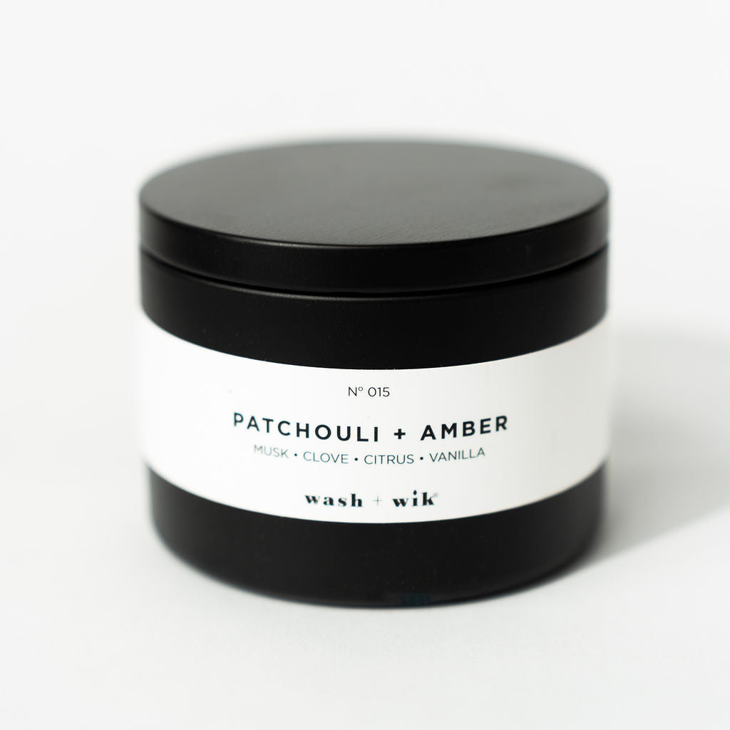 travel tin candle