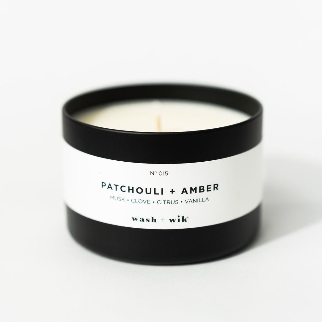 travel tin candle