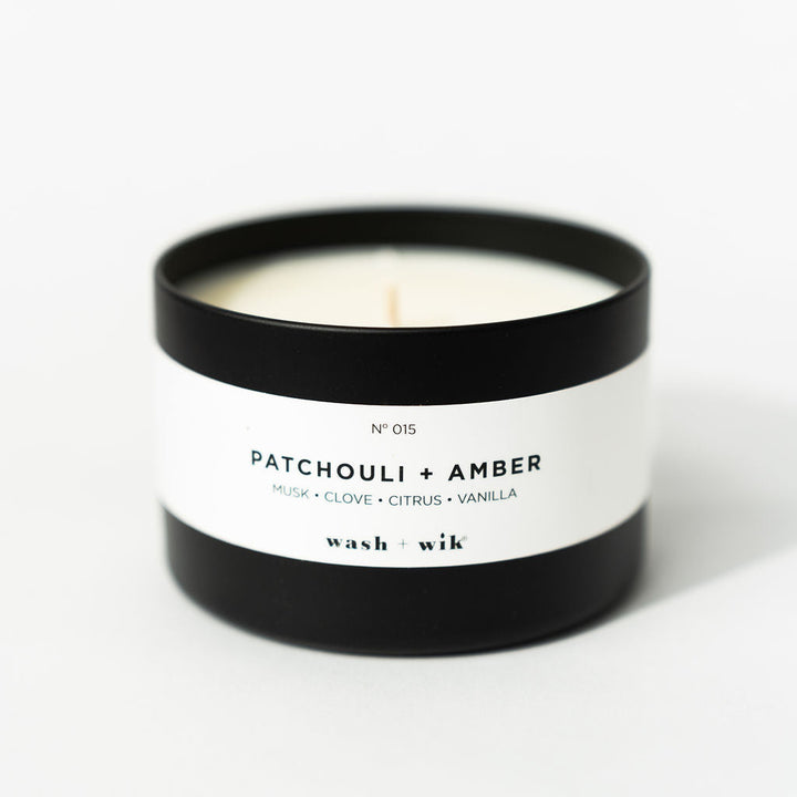 travel tin candle