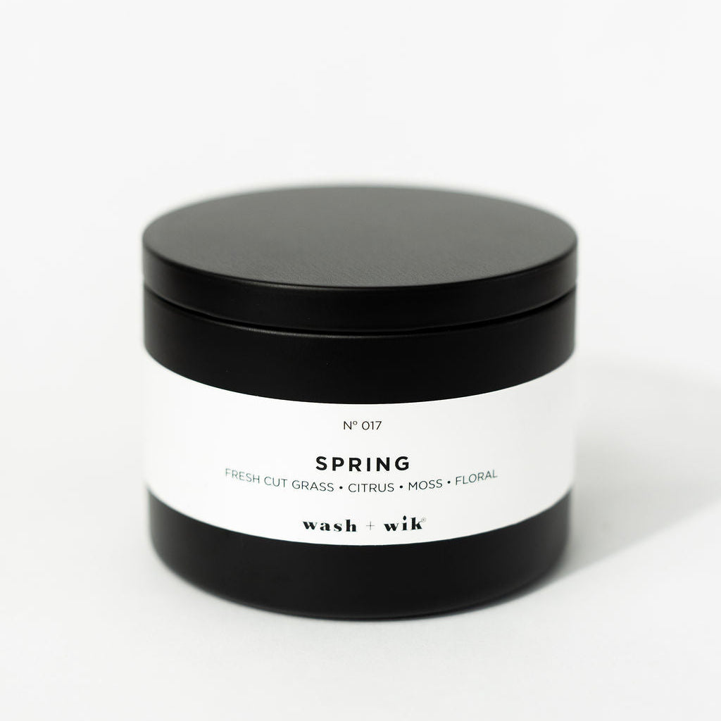 travel tin candle