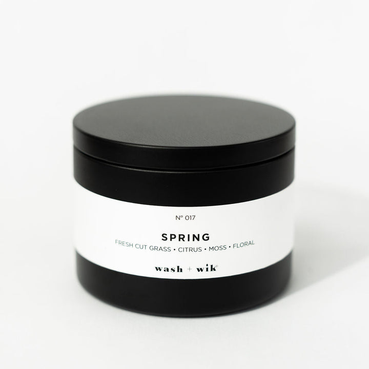 travel tin candle