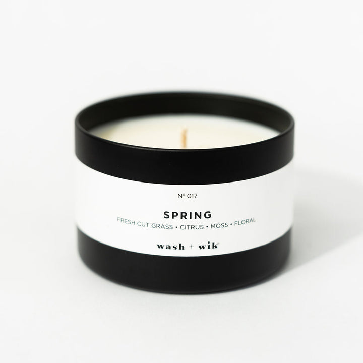 travel tin candle