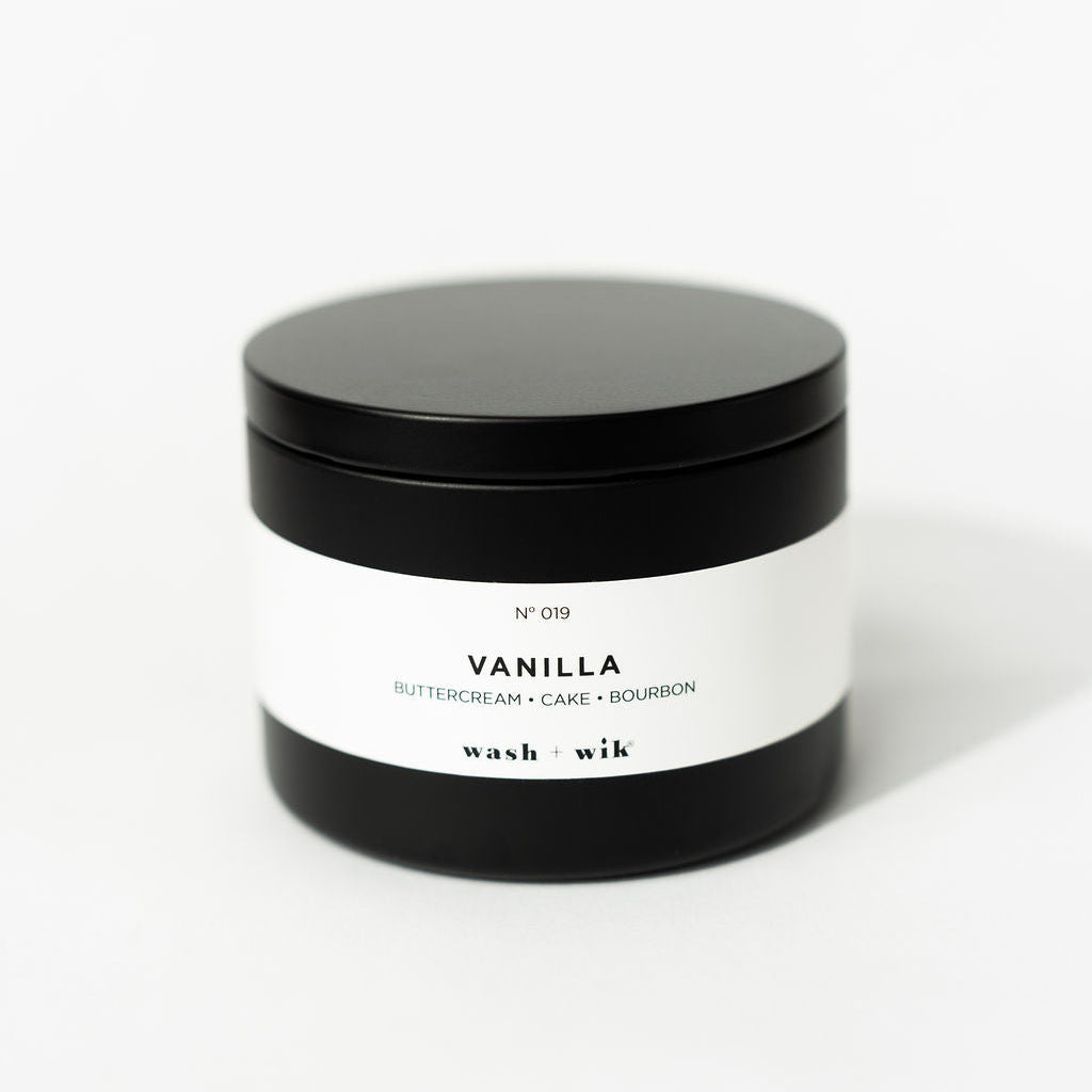 travel tin candle