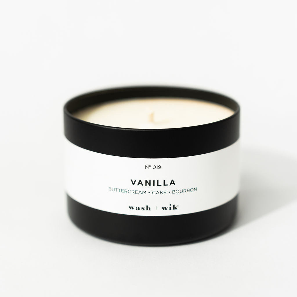 travel tin candle