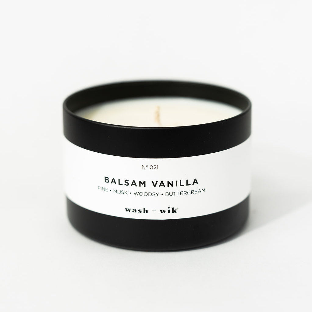 travel tin candle