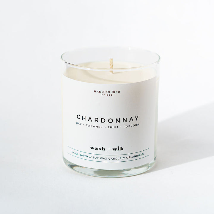 Candle labeled &