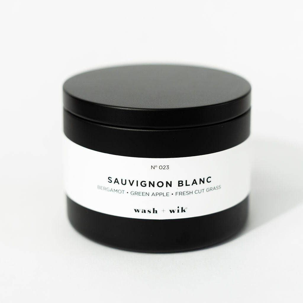 travel tin candle