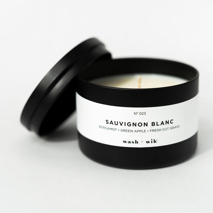 travel tin candle