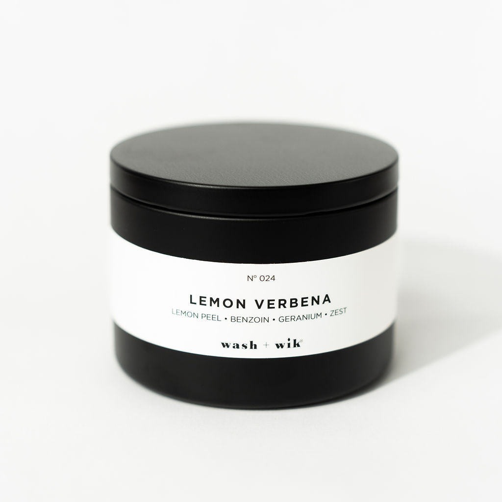 travel tin candle