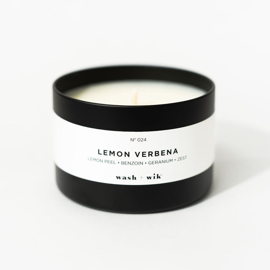 travel tin candle