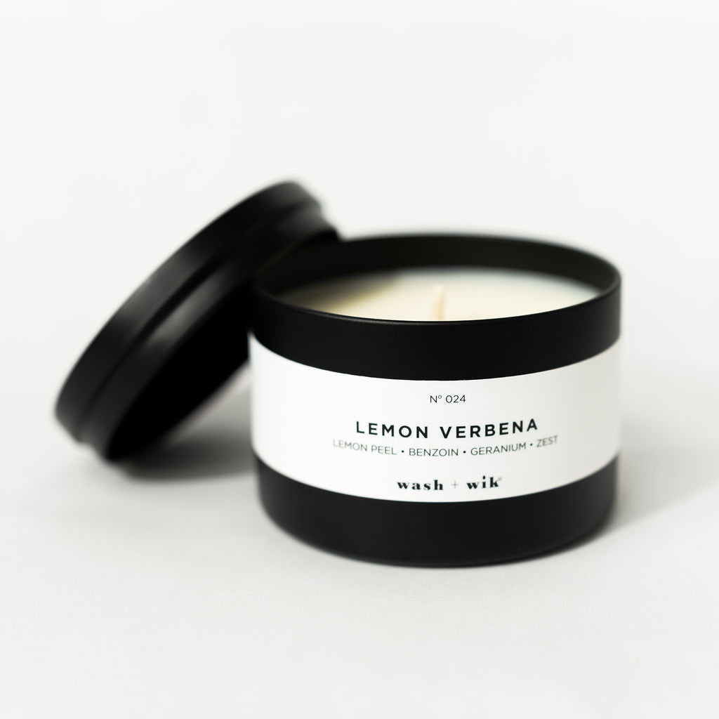 travel tin candle