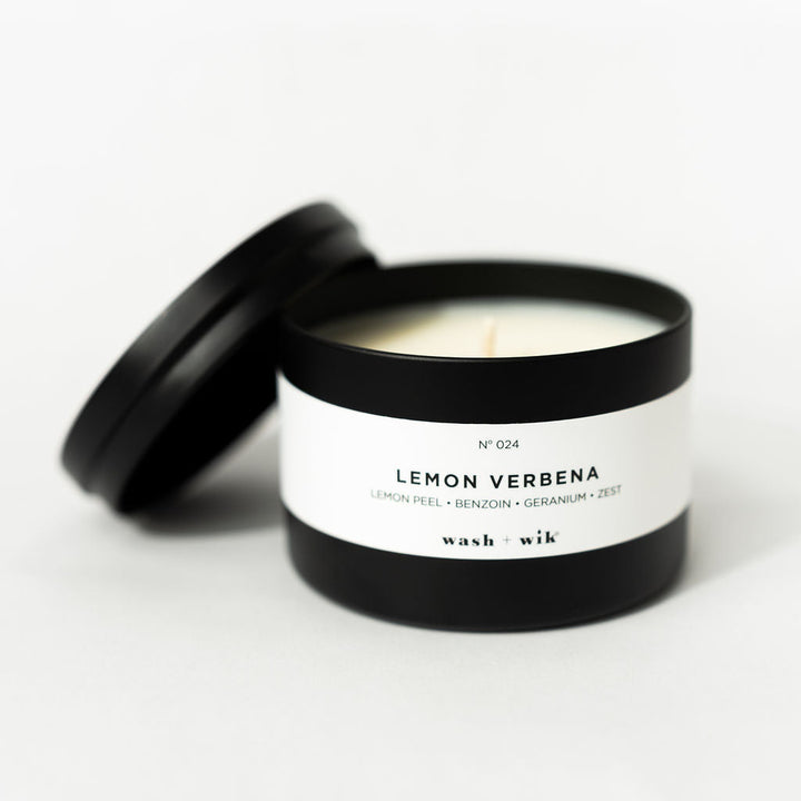 travel tin candle