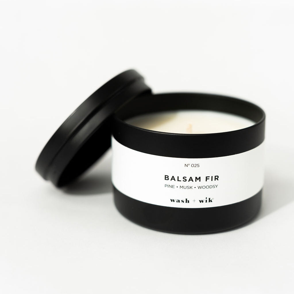 travel tin candle