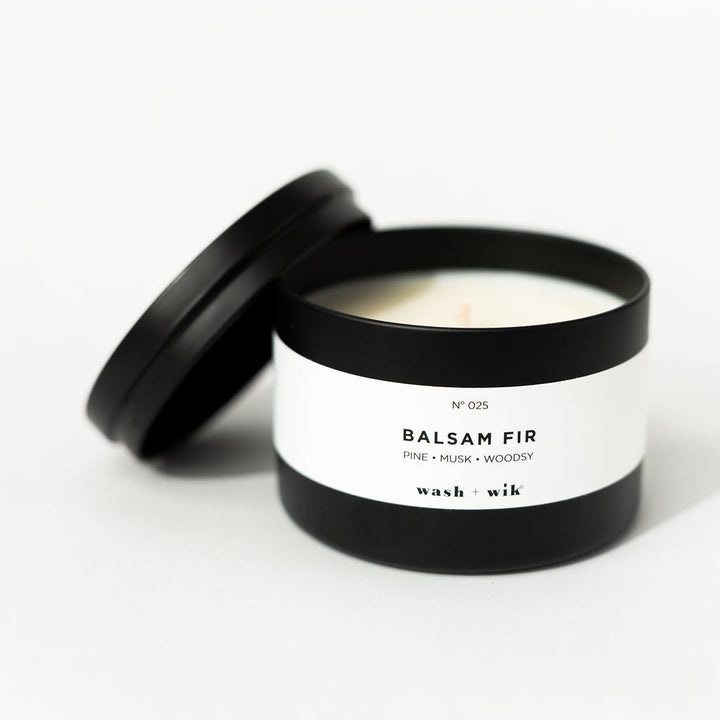 travel tin candle