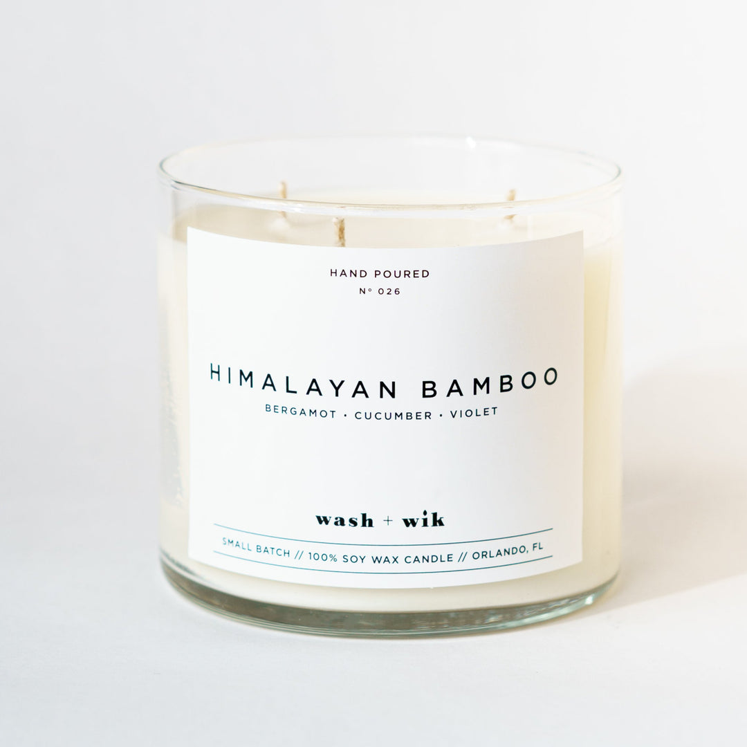 Three wick tumbler candle 