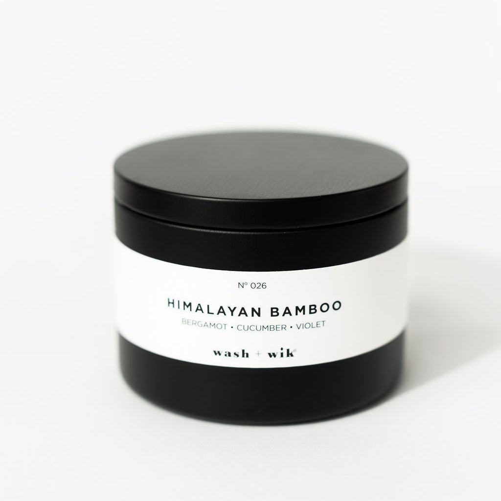 travel tin candle