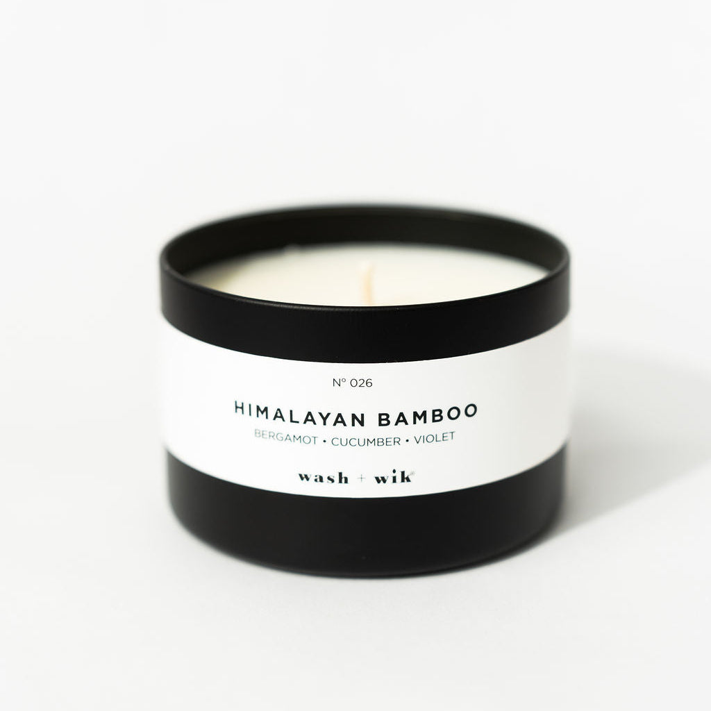 travel tin candle