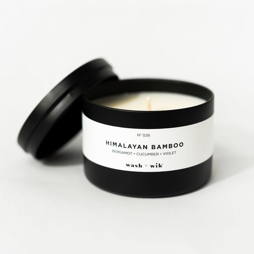 travel tin candle