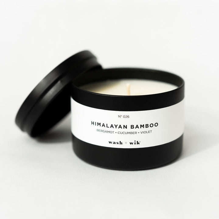 travel tin candle