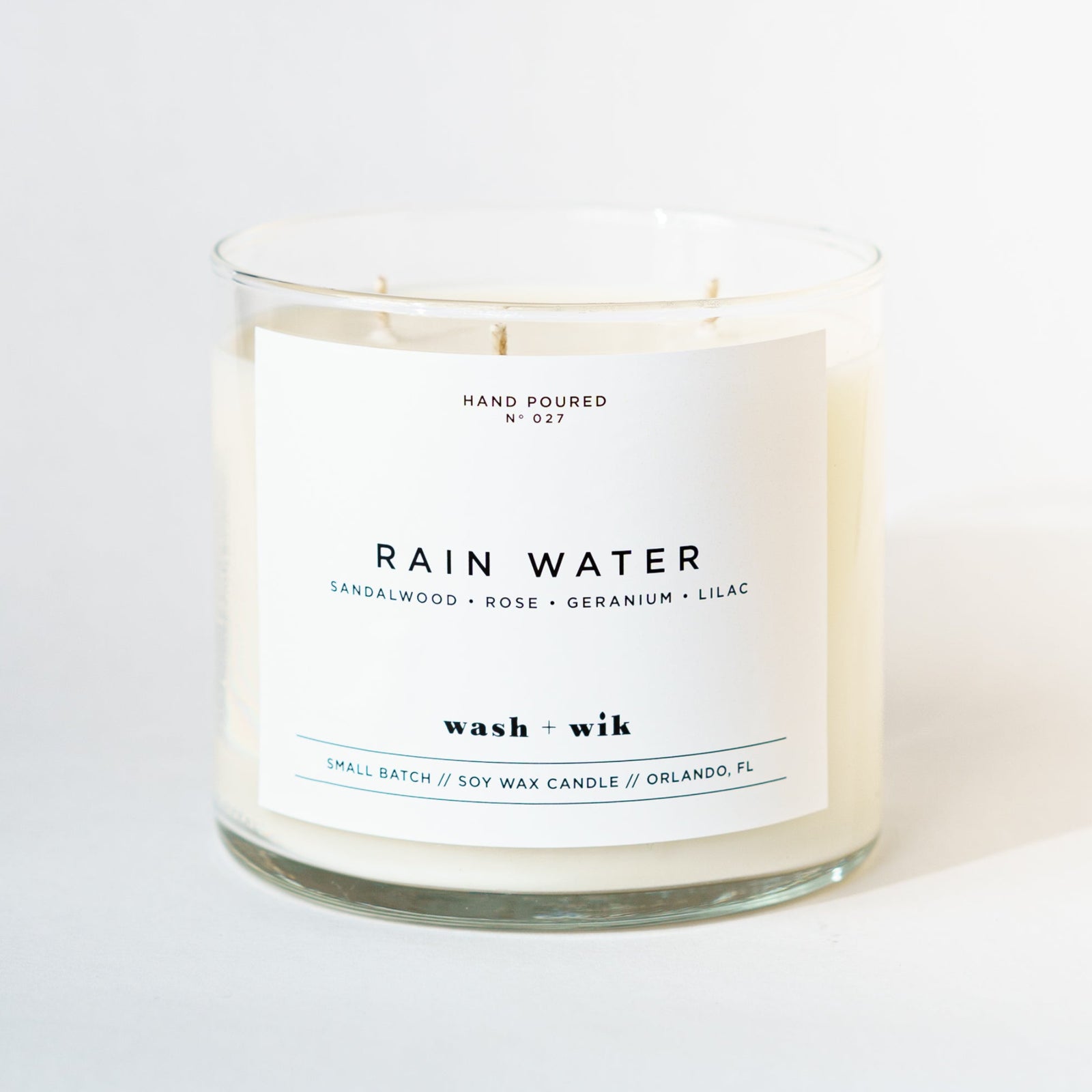 Three wick tumbler candle 