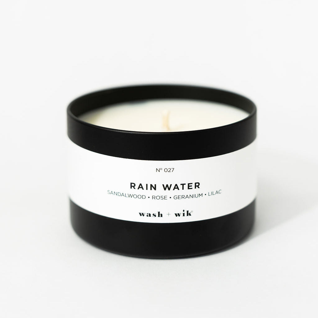 travel tin candle