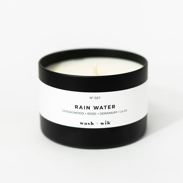 travel tin candle